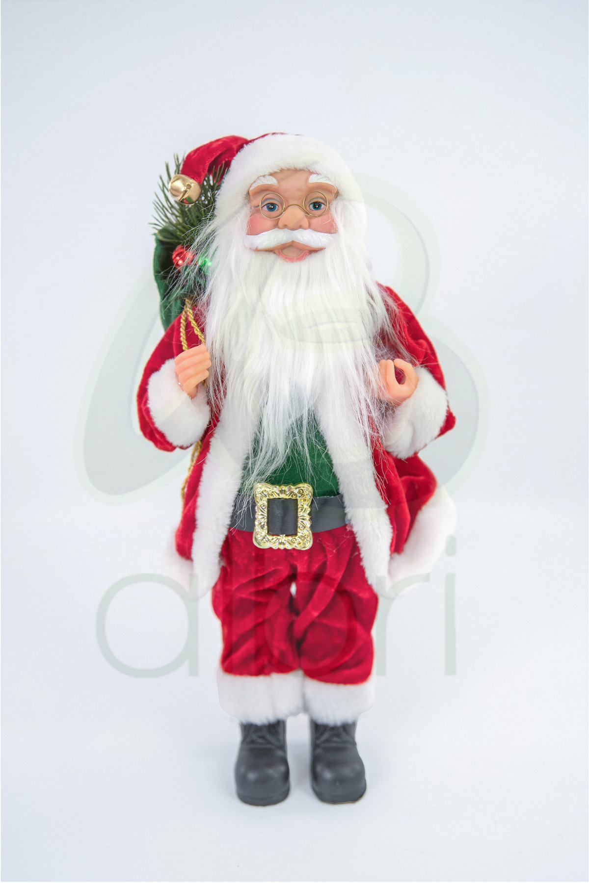 Muñecos Decorativos Rojos de 45 cm con Detalles Realistas