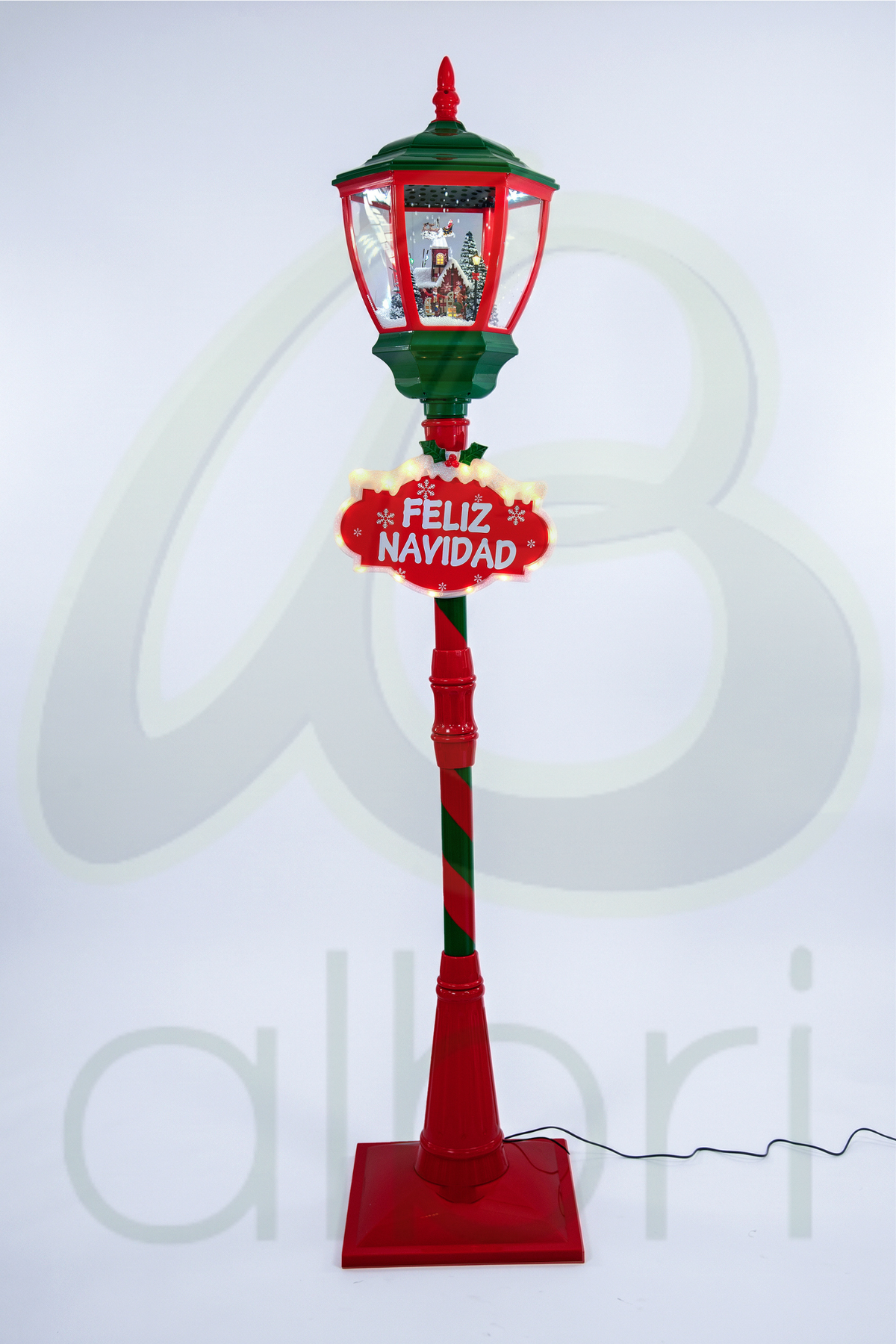 Farol navideño decorativo de 1,90 m