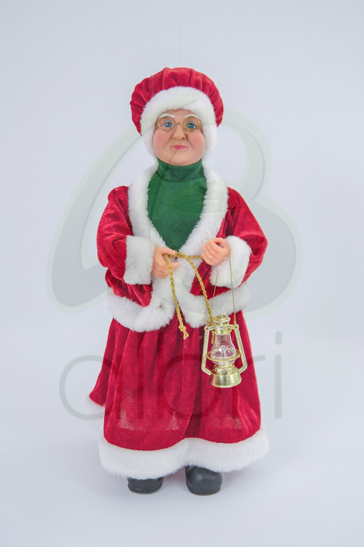Muñecos Decorativos Rojos de 45 cm con Detalles Realistas