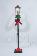 Faroles Navideños con Efecto de Nieve