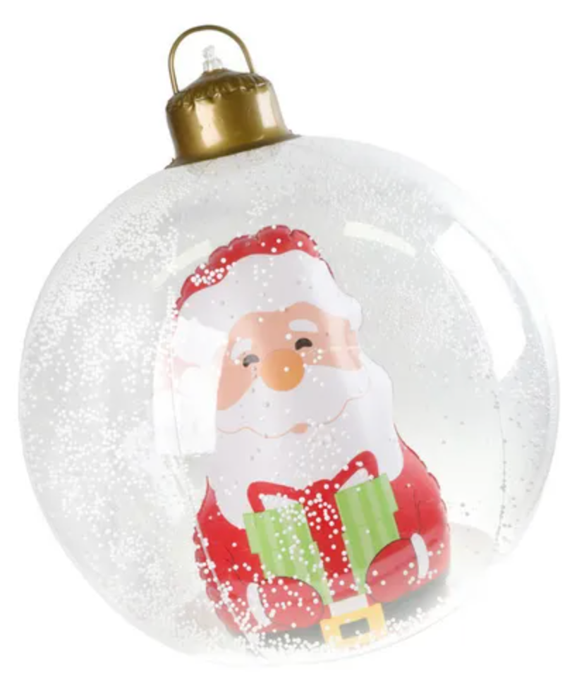 Globo Inflable Navideño con Luz RGB