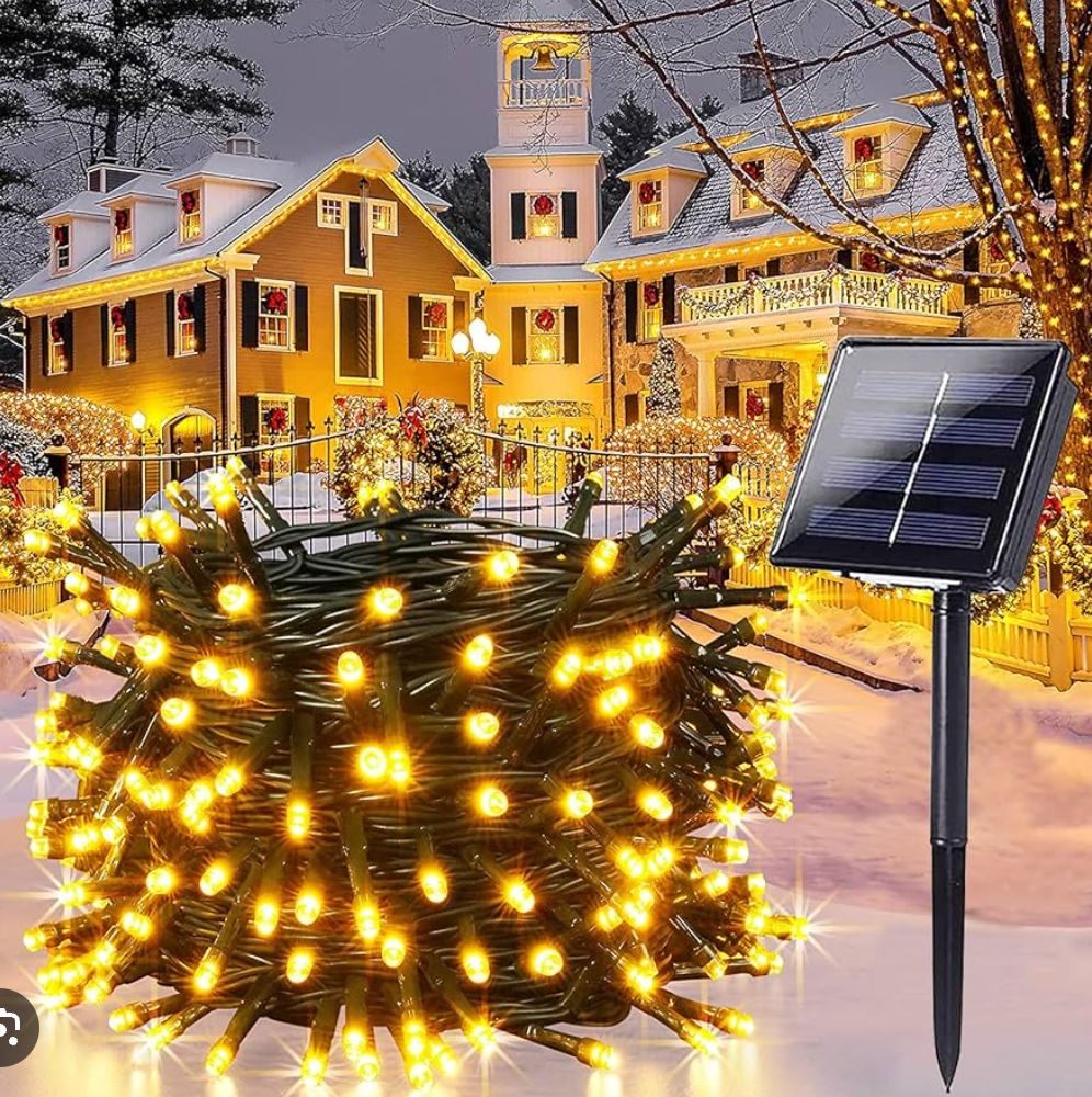 Guirnalda LED Solar con USB