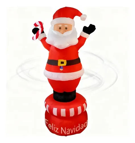 Inflable Decorativo con Movimiento y Luz, de 1,80 m a 2,10 m.