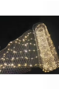 Malla Decorativa en Alambre con Luces LED de 10 m x 1 m