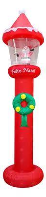 Inflable Decorativo con Movimiento y Luz, de 1,80 m a 2,10 m.